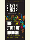 Cover image for The Stuff of Thought